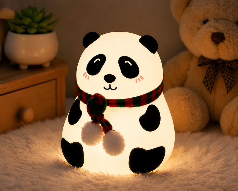 Cute Panda LED Night Lamp